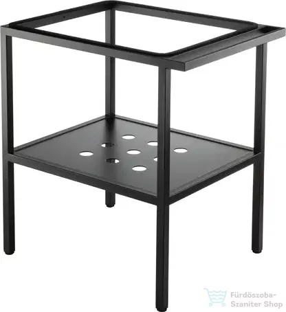 Deante álló fürdőszobai konzol 565x500 mm, fekete CST_X50A
