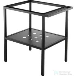   Deante álló fürdőszobai konzol 665x500 mm, fekete CST_X60A
