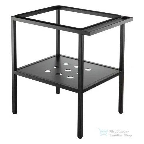 Deante álló fürdőszobai konzol 665x500 mm, fekete CST_X60A