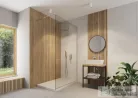Deante álló fürdőszobai konzol 665x500 mm, fekete CST_X60A