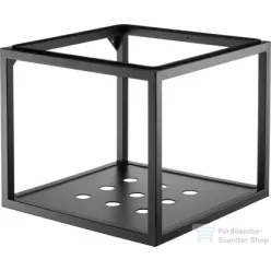 Deante fali fürdőszobai konzol 60x50 cm, fekete CSW_X60A