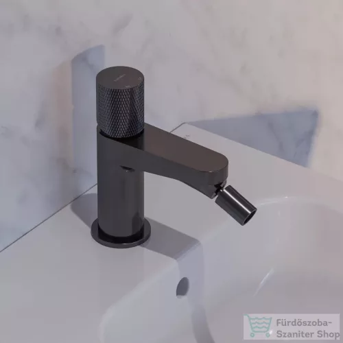 Omnires CONTOUR bidet csaptelep leeresztő nélkül, szálcsiszolt antracit CT8020AT