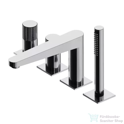 Omnires CONTOUR 4 üléses kádtöltő csaptelep, króm CT8032CR