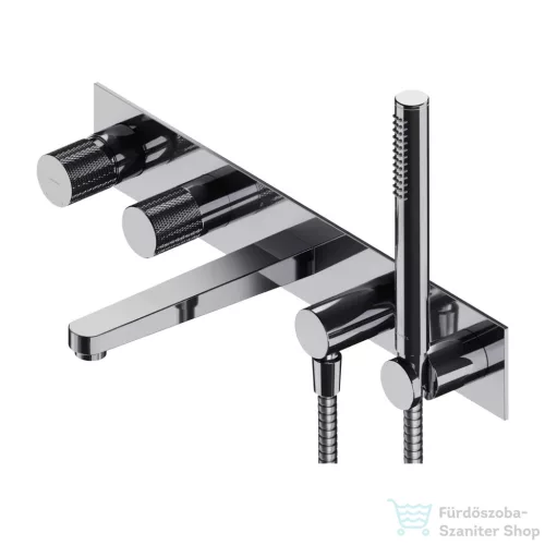 Omnires CONTOUR falsík alatti kádtöltő csaptelep, króm CT8037-1CR