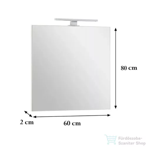 Leziter Cube 60 tükör CUBE60T