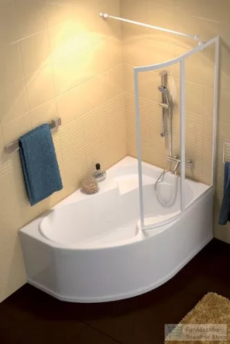 Ravak Rosa I 140 x 105 jobb akrilkád (hófehér) CV01000000