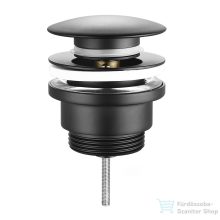 Sapho KLIKLAK mosdólefolyó, 1“1/4, fekete (CV1002B)