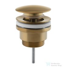   Sapho klik-klak mosdólefolyó, 5/4“, matt arany (CV1002GB)