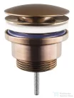 Sapho klik-klak mosdólefolyó, 5/4“, matt réz (CV1002PG)