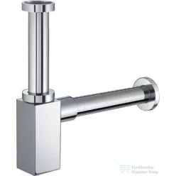   AQUALINE AQUALINE mosdó szifon szorító anyával, 1'1/4-32mm, réz/króm (CV1004)