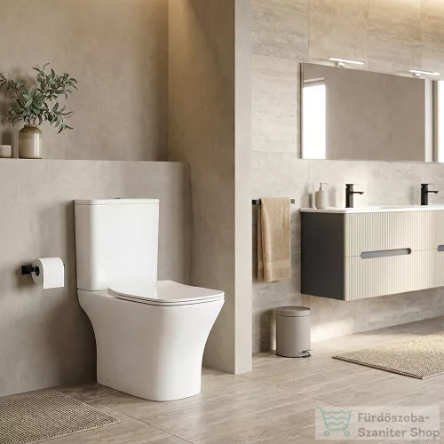 Leziter Nile monoblokkos kompakt WC hátsó kifolyással soft close ülőkével CY030-P
