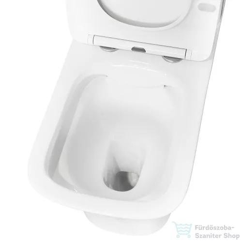 Leziter Nile monoblokkos kompakt WC alsó kifolyással soft close ülőkével CY030-S