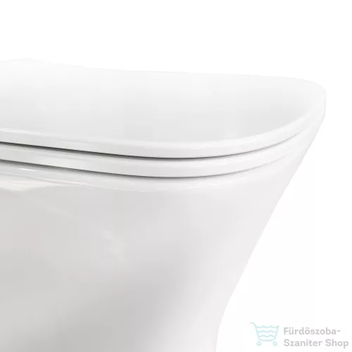 Leziter Nile monoblokkos kompakt WC alsó kifolyással soft close ülőkével CY030-S