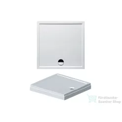   Riho Davos 90x80x14 szögletes zuhanytálca előlappal és lábbal 271