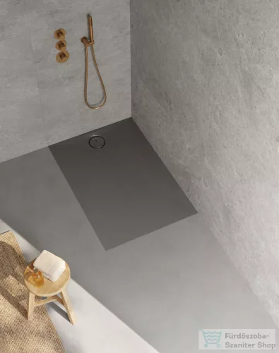 Riho Purite NUVIA 120x80 zuhanytálca, Stone Grey D009004085