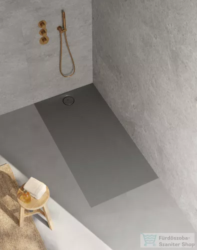Riho Purite NUVIA 160x80 zuhanytálca, Stone Grey D009007085