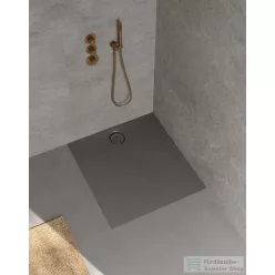 Riho Purite NUVIA 100x90 zuhanytálca, Stone Grey D009013085