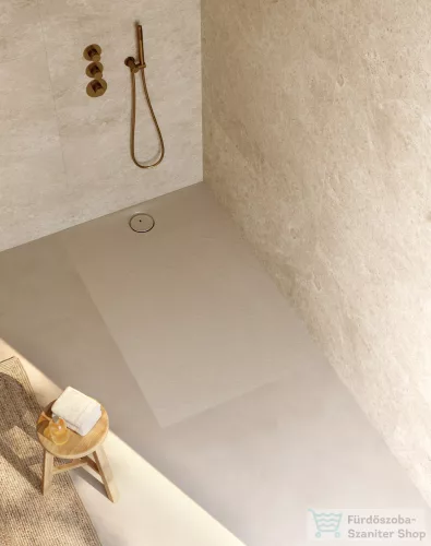 Riho Purite NUVIA 120x90 zuhanytálca, Pebble Grey D009014106