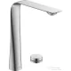 Duravit D.1 magasított 2 üléses elektronikus csaptelep XL beépíthető elektronikus hálózati elemmel,leeresztő nélkül,króm D11110008010