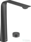 Duravit D.1 magasított 2 üléses elektronikus csaptelep XL beépíthető elektronikus hálózati elemmel,leeresztő nélkül,matt fekete D11110008046