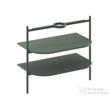   Ravak CS YARD 80 nyitott polcos állvány, Grey Green D800008006