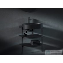   Ravak CS YARD 60 nyitott polcos állvány,matt fekete D80000D005