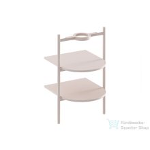   Ravak YARD 40 nyitott polcos bútor, Alabaster Pink D80000G004