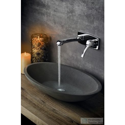 Sapho DREAMART falba süllyesztett mosdócsaptelep, leeresztő nélkül,  króm (DA004)