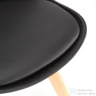 Leziter Silla étkezőszék 6 db fekete színben DA232AB_6