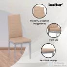 Leziter Tino NOVA Étkezőszék bézs-szürke színben DA258BEG