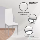 Leziter Tino NOVA Étkezőszék fehér-szürke színben DA258WG
