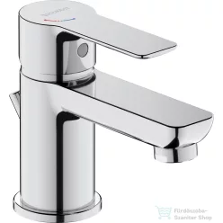   Duravit D-CODE S Minusflow hidegindításos mosdó csaptelep automata leeresztővel, króm DC1013001010