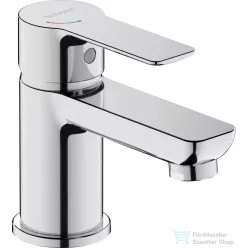   Duravit D-CODE S Minusflow hidegindításos mosdó csaptelep leeresztő nélkül, króm DC1013002010
