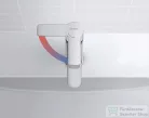 Duravit D-CODE S Minusflow hidegindításos mosdó csaptelep leeresztő nélkül, matt fekete DC1013002046