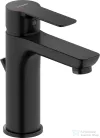 Duravit D-CODE Minusflow M hidegindításos mosdó csaptelep automata leeresztővel, matt fekete DC1023001046