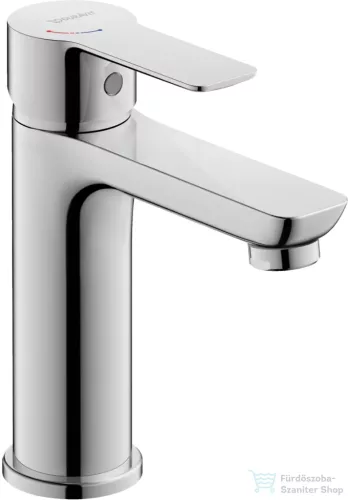 Duravit D-CODE Minusflow M hidegindításos mosdó csaptelep leeresztő nélkül, króm DC1023002010