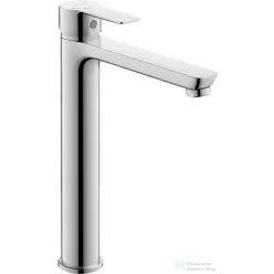   Duravit D-CODE Minusflow XL hidegindításos, magasított mosdó csaptelep leeresztő nélkül, króm DC1043002010