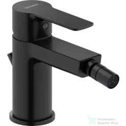   Duravit D-CODE bidé csaptelep automata leeresztővel, matt fekete DC2400011046