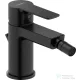 Duravit D-CODE bidé csaptelep automata leeresztővel, matt fekete DC2400011046
