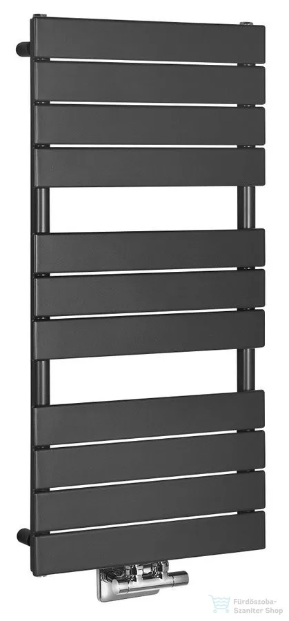 AQUALINE BONDI fürdőszobai radiátor, 450x934mm, antracit (DC405T)