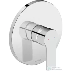   Duravit D-CODE falsík alatti kád/zuhany csaptelep alaptest nélkül, króm DC4210010010