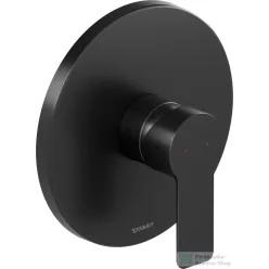   Duravit D-CODE falsík alatti kád/zuhany csaptelep alaptest nélkül, matt fekete DC4210010046