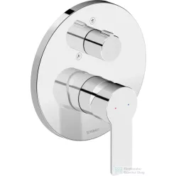   Duravit D-CODE falsík alatti kád/zuhany csaptelep alaptest nélkül, króm DC4210012010