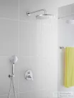 Duravit D-CODE falsík alatti kád/zuhany csaptelep alaptest nélkül, króm DC4210012010
