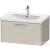 Duravit D-CODE 78,4x46 cm-es 1 fiókos alsószekrény mosdó és csaptelep nélkül, króm fogantyúval, matt taupe DC4667010910000