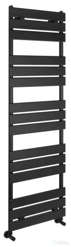 Aqualine BONDECO fürdőszobai radiátor, 500x1606 mm, matt fekete DC516B