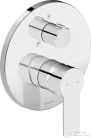 Duravit D-CODE falsík alatti kád/zuhany csaptelep alaptest nélkül, króm DC5210012010