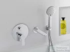Duravit D-CODE falsík alatti kád/zuhany csaptelep alaptest nélkül, króm DC5210012010