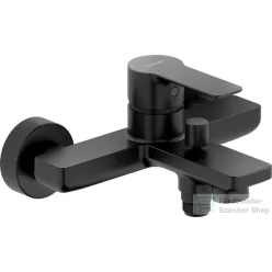   Duravit D-CODE kádtöltő csaptelep zuhanyszett nélkül, matt fekete DC5230001046