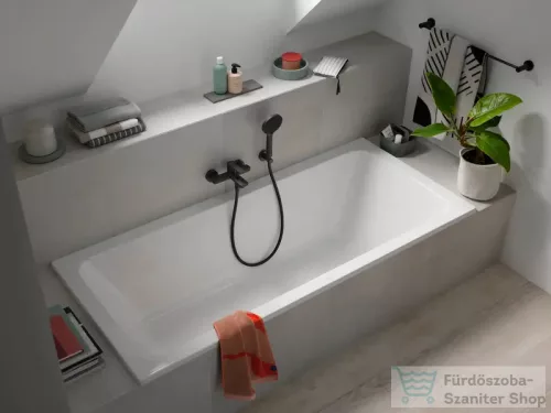 Duravit D-CODE kádtöltő csaptelep zuhanyszett nélkül, matt fekete DC5230001046